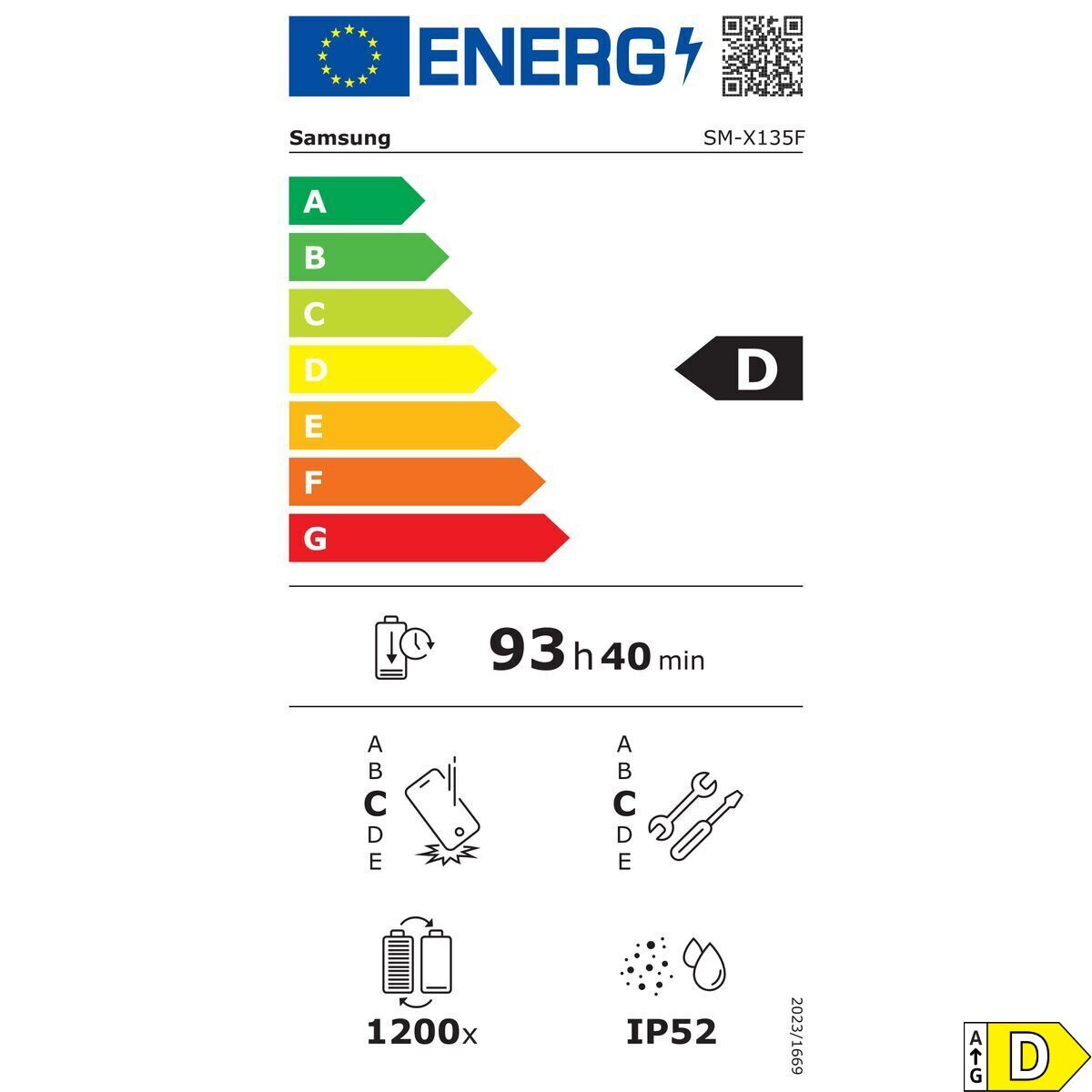 Tablet Samsung SM-X135FZAEEUB 8,7" 8 GB RAM 128 GB Grey-11